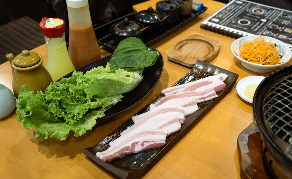 Tokyo Grill 31 炉庵離れのサムギョプサルセット