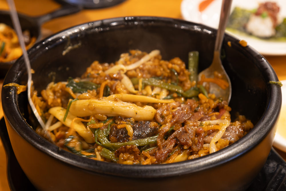 Tokyo Grill 31 炉庵離れの石焼ビビンバ２