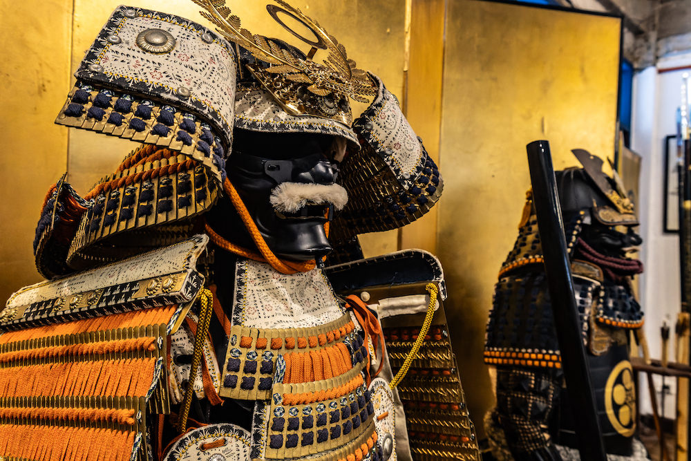 AREA81の「Soul of Samurai」での展示の様子２