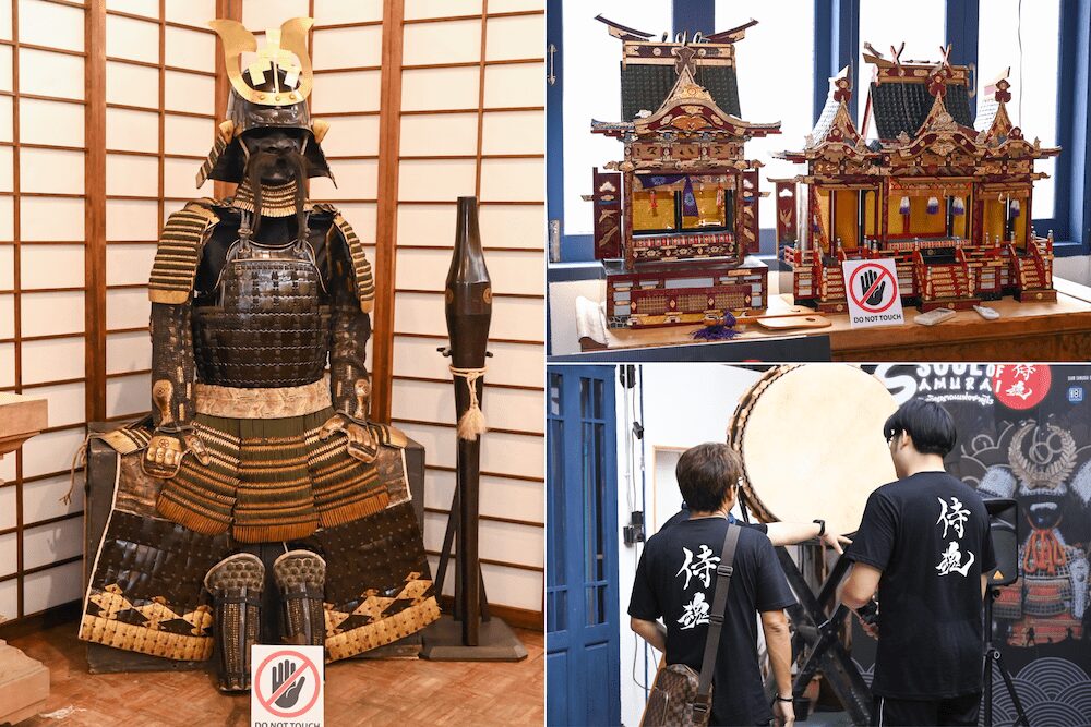 AREA81の「Soul of Samurai」での展示の様子８