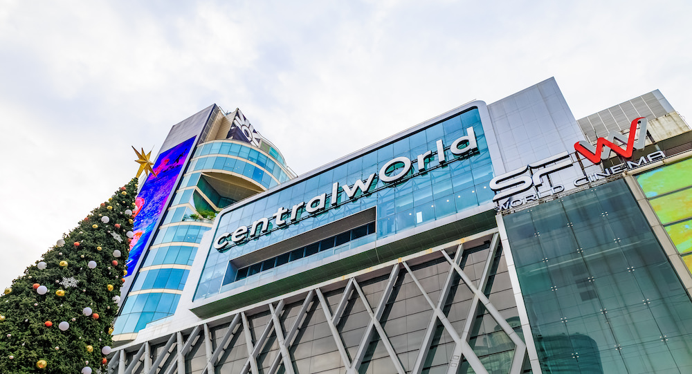 バンコクのセントラルワールド外観