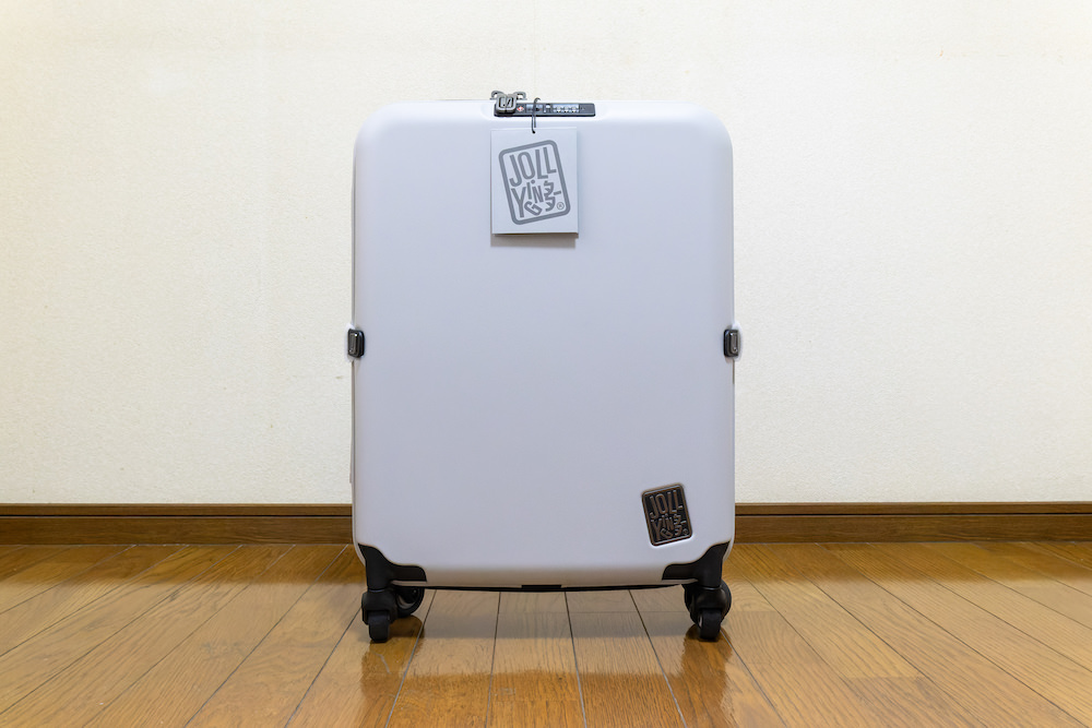 JOLLYING(ジョーイング)の折りたたみスーツケース「PEBBLE(ペブル)」のミニマルなデザイン4