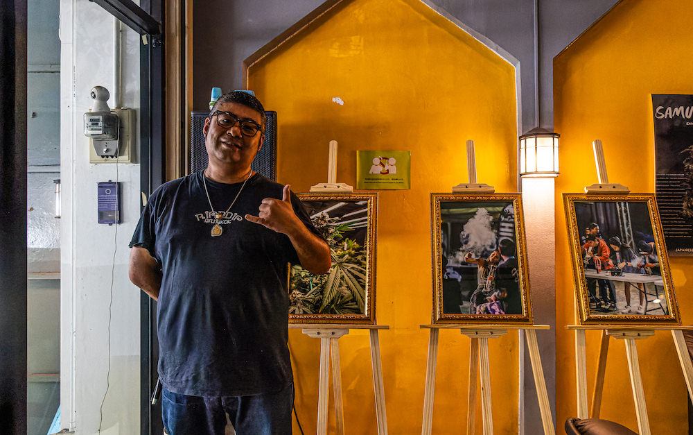 写真家・油屋憲司氏｜Samurai Weedにて