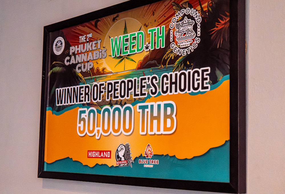 IZUMO GREEN BANGKOKのプーケット・カンナビスカップのディスペンサリー部門受賞