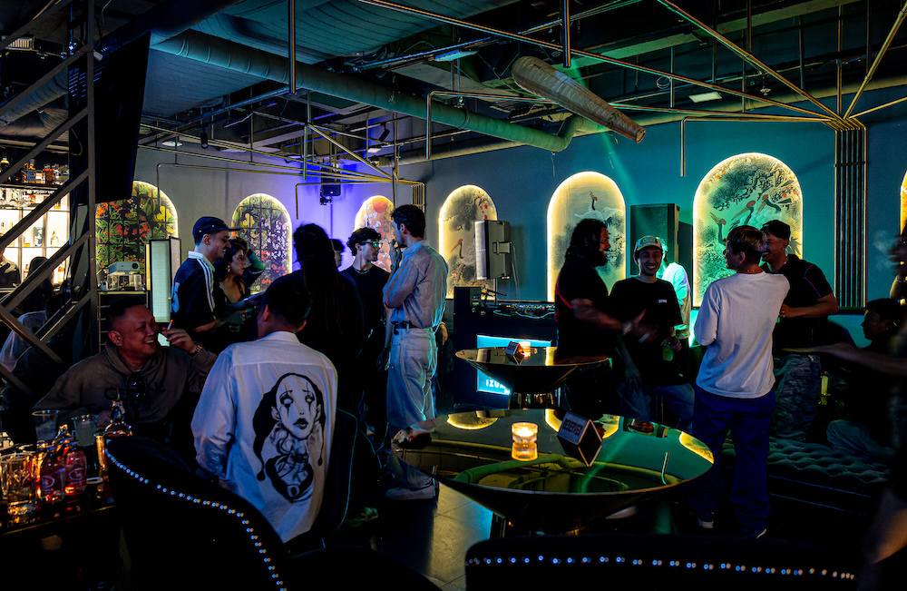 IZUMO GREEN BANGKOK夜のイベント