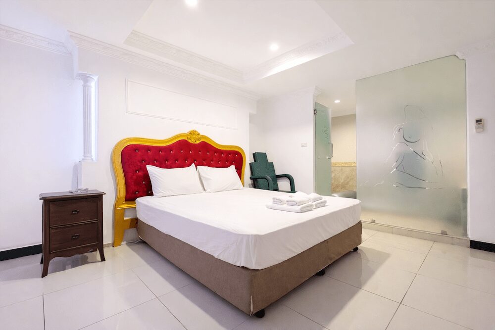 パタヤのOrion Sauna(オリオン サウナ)の休憩室