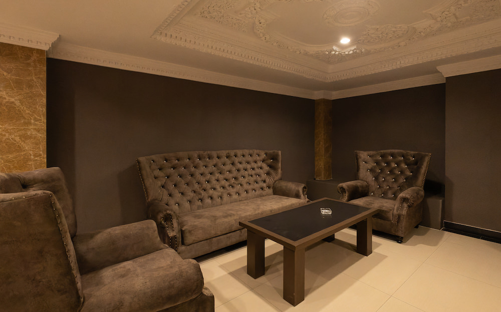 パタヤのOrion Sauna(オリオン サウナ)の休憩スペース