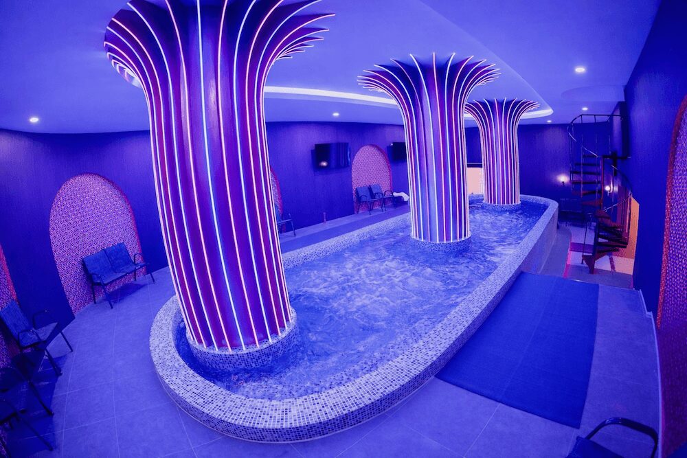 パタヤのOrion Sauna(オリオン サウナ)の温水ジャグジー