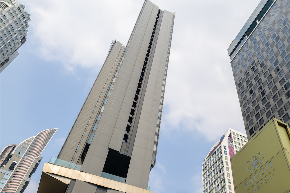 アスコットトンローバンコク(Ascott Thonglor Bangkok)の外観