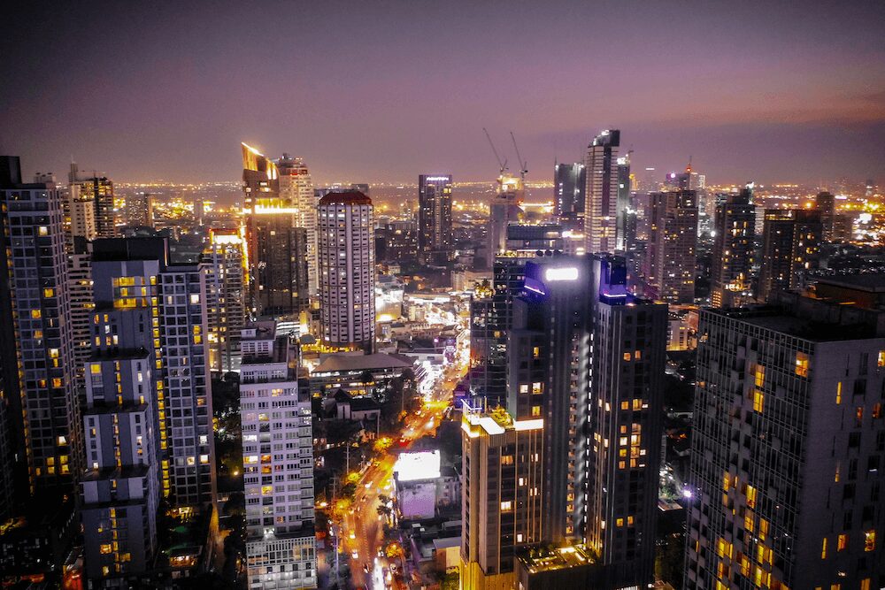 トンローの夜景