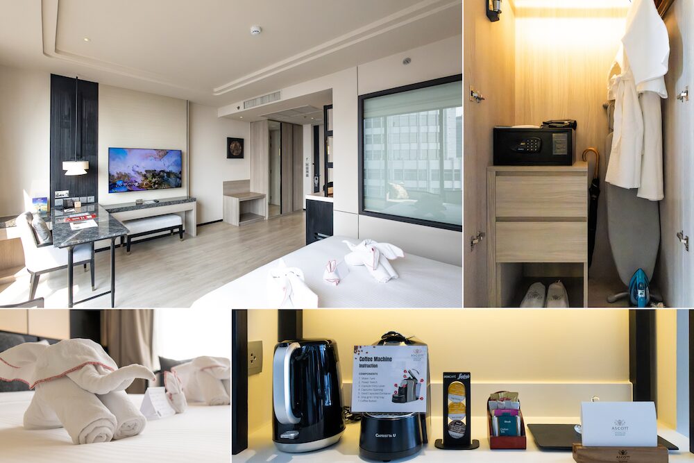 アスコットトンローバンコク(Ascott Thonglor Bangkok)のデラックス キングルーム4