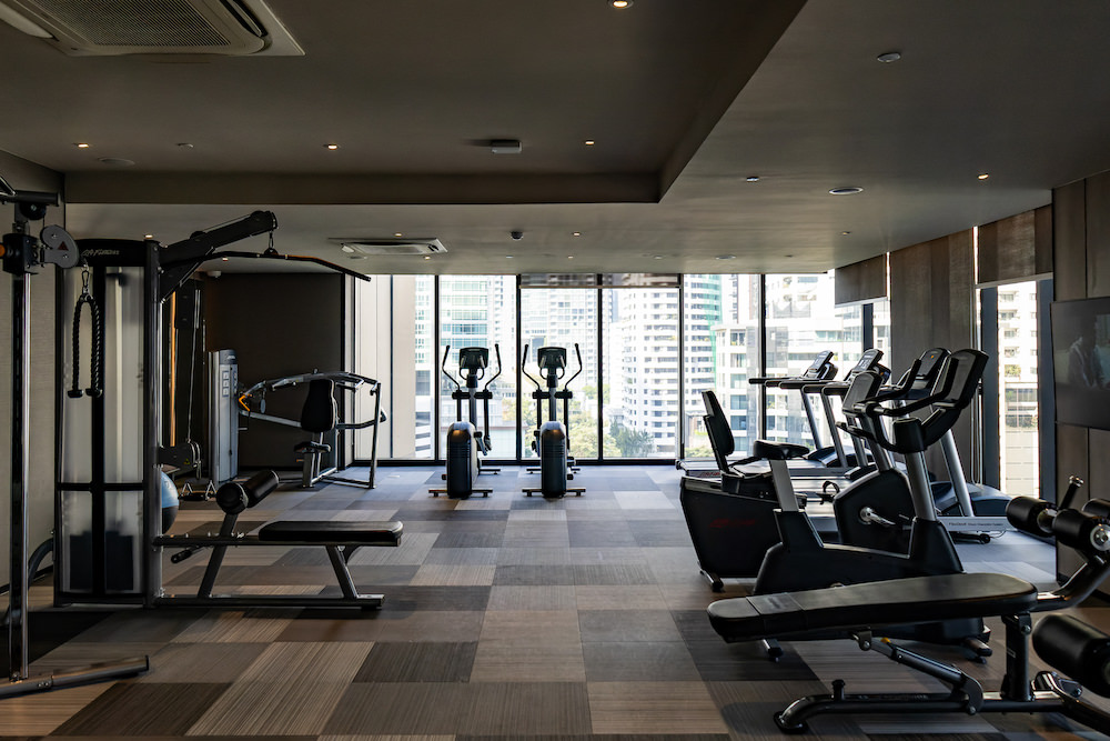 アスコットトンローバンコク(Ascott Thonglor Bangkok)のジム1