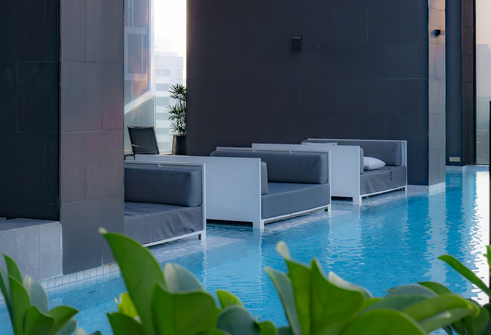 アスコットトンローバンコク(Ascott Thonglor Bangkok)のプール2