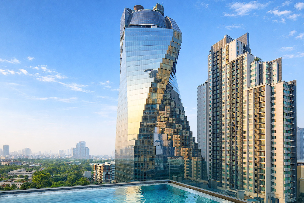 アスコットトンローバンコク(Ascott Thonglor Bangkok)のプール3