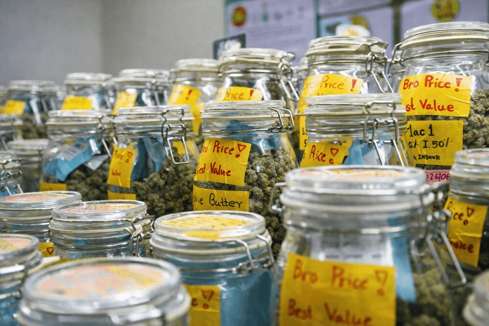 チュー チュー ヘンプ ウィード ショップ(Choo Choo Hemp Weed Shop)で販売されている大麻2