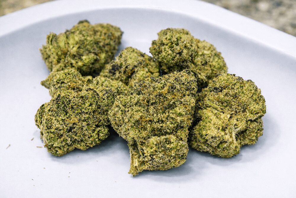 チュー チュー ヘンプ ウィード ショップ(Choo Choo Hemp Weed Shop)で販売されているBlueberry Gelate(5A+)