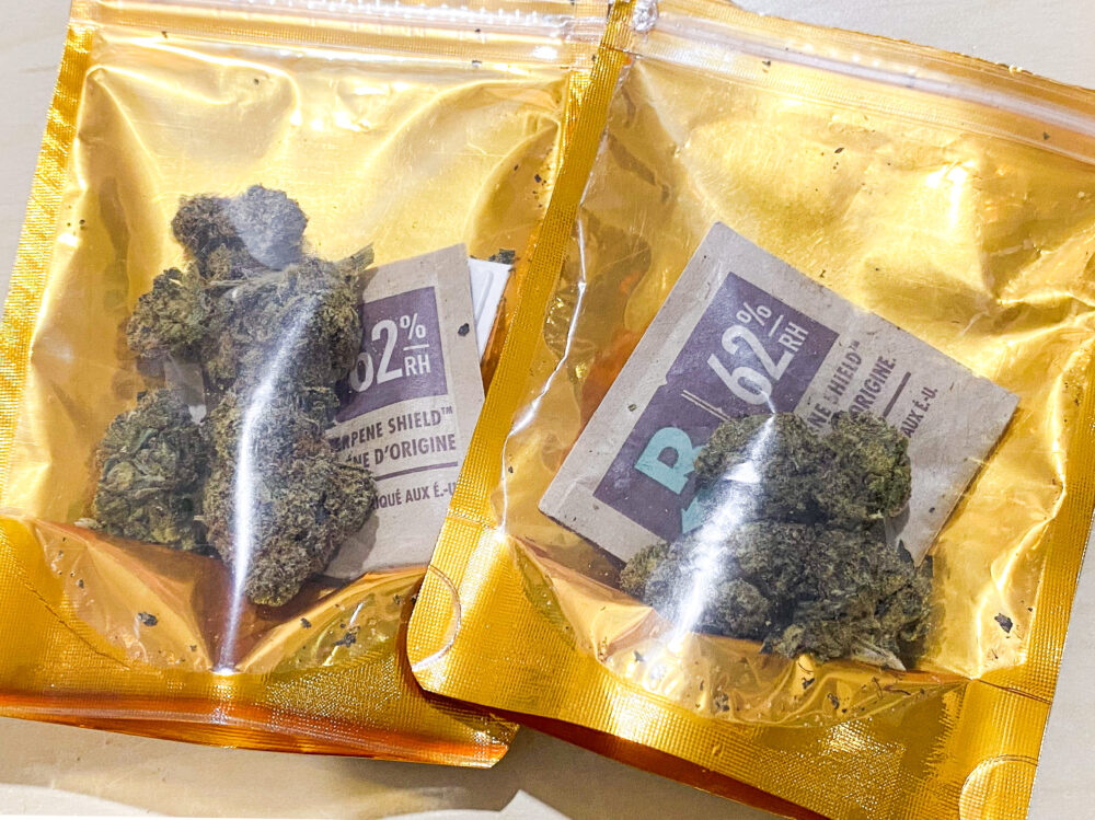 Choo Choo Hempで購入した大麻に付随する調湿剤