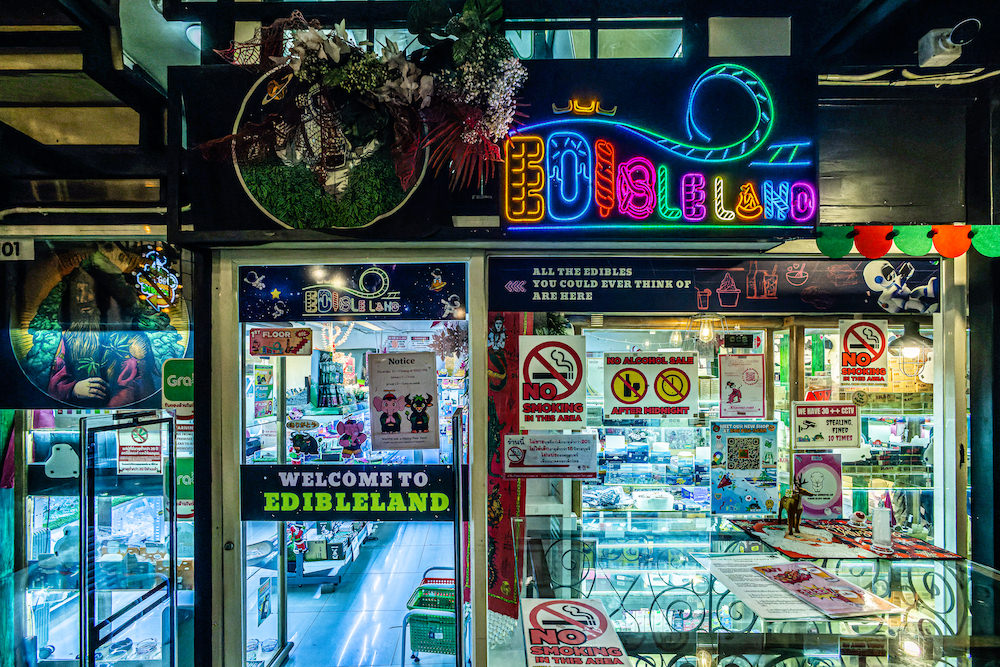 タイ・バンコクのエディブル専門店「Edibleland」の外観