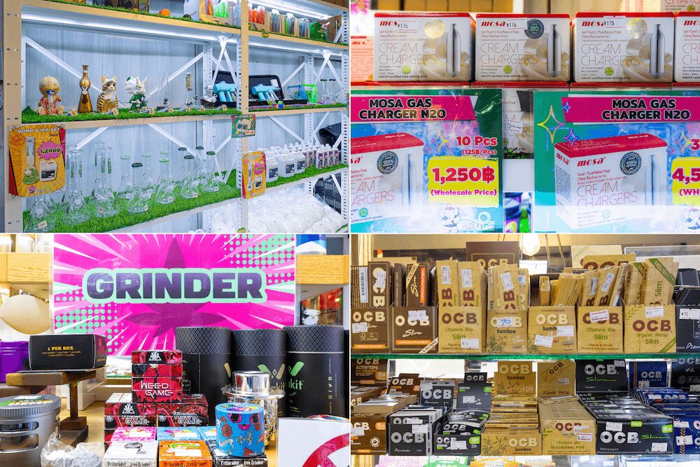 タイ・バンコクのエディブル専門店「Edibleland」で販売されているエディブル以外の製品