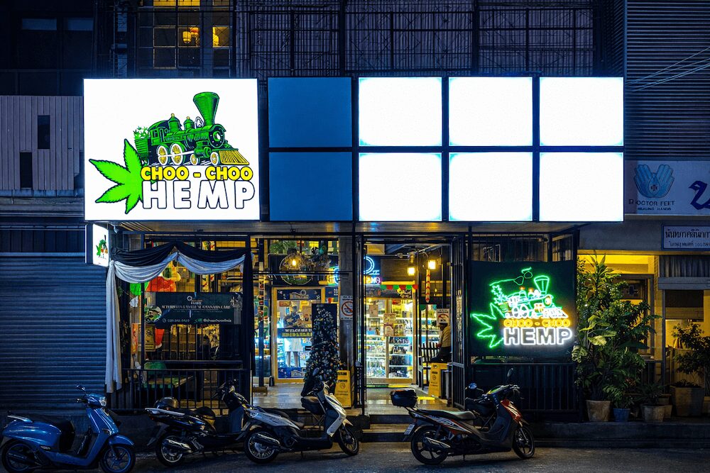 タイ・バンコクのChoo Choo Hemp外観