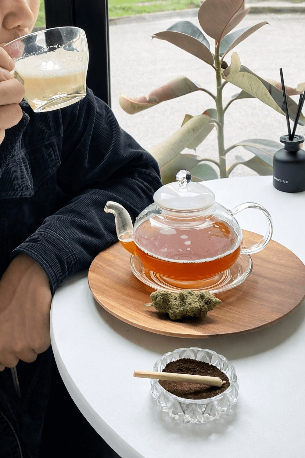 チェンマイの日本人ディスペンサリー「KOKORO」でのティータイム