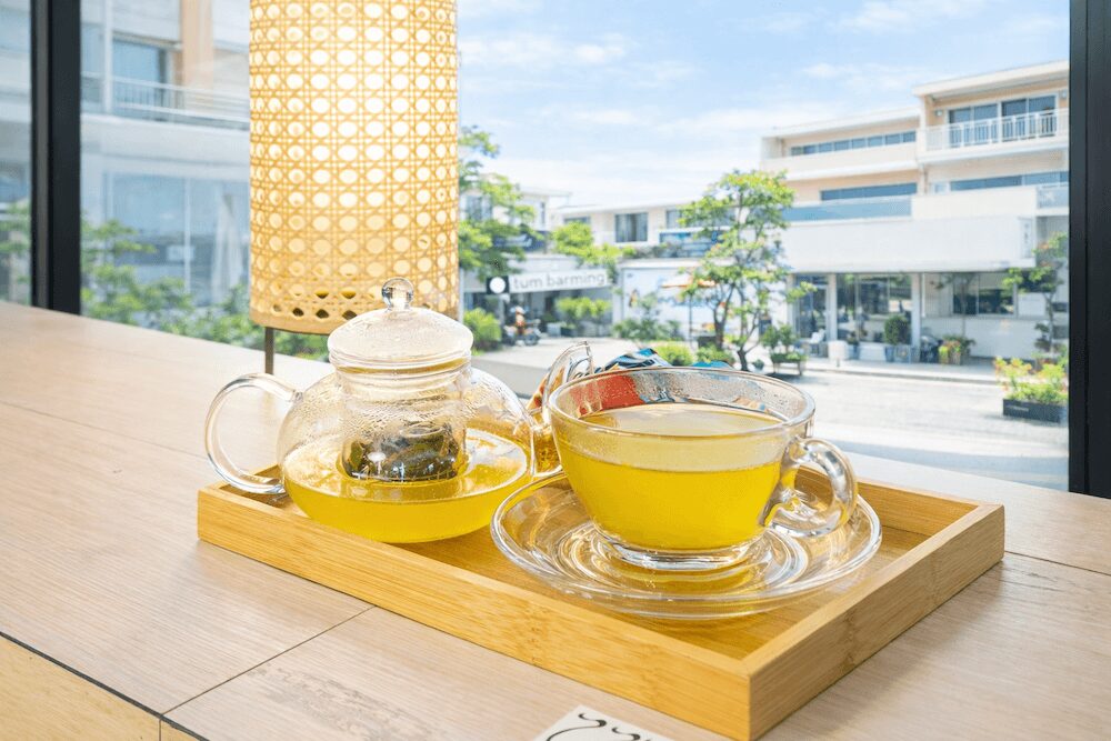 チェンマイの日本人ディスペンサリー「KOKORO」の緑茶