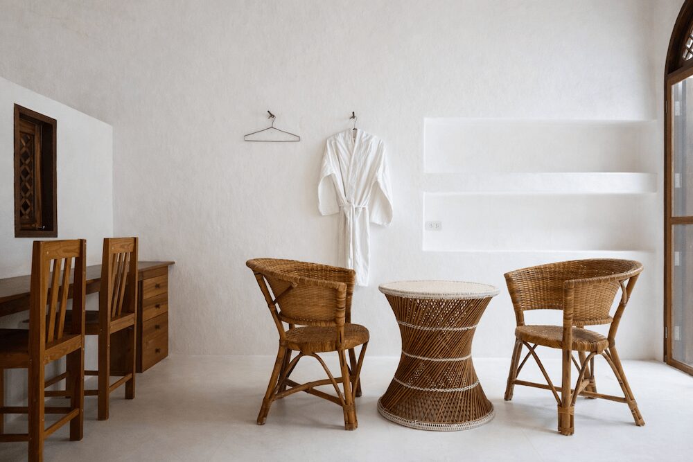 チェンマイのリゾートホシハナ(Resort Hoshihana)のコテージ「nakaniwa」ベッドルーム2