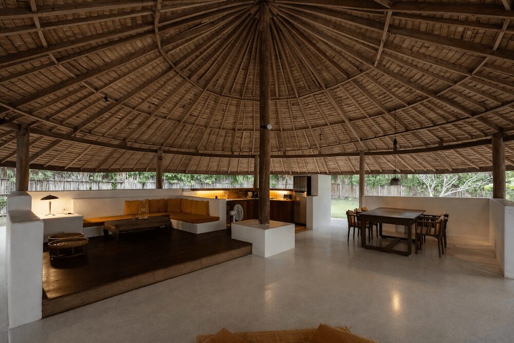 チェンマイのリゾートホシハナ(Resort Hoshihana)のコテージ「suika」の東屋