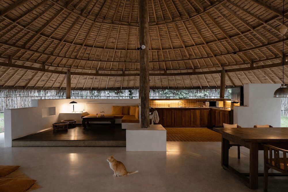 チェンマイのリゾートホシハナ(Resort Hoshihana)のコテージ「suika」の東屋2