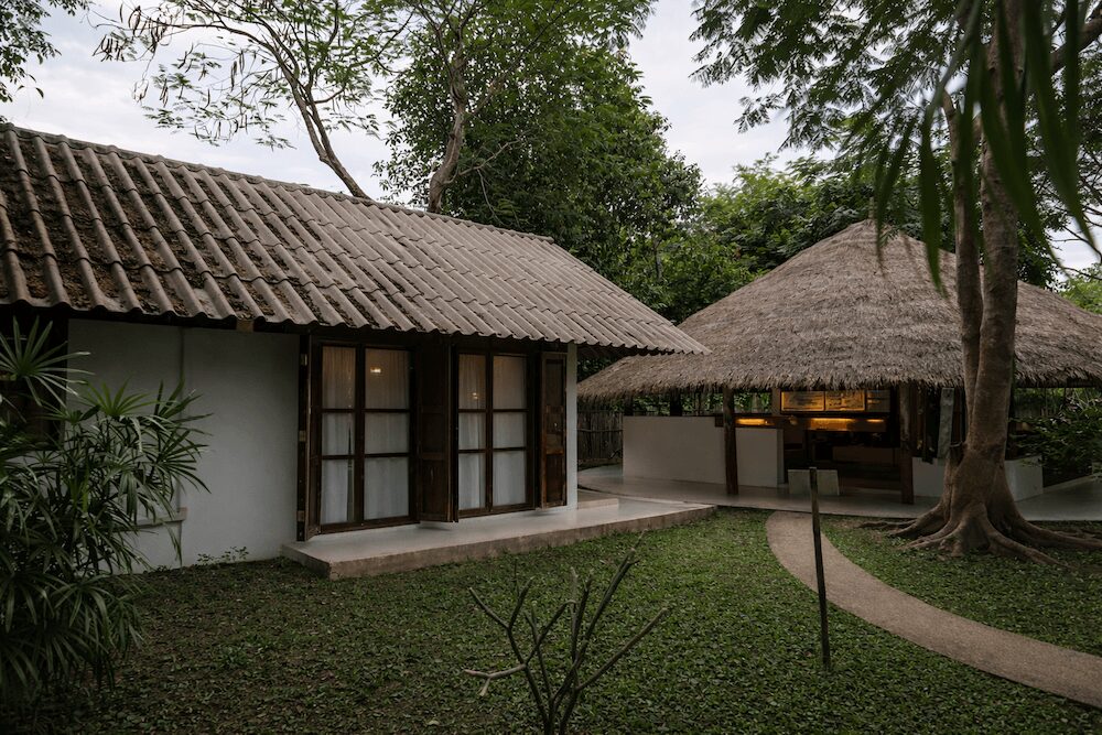 チェンマイのリゾートホシハナ(Resort Hoshihana)のコテージ「suika」の外観