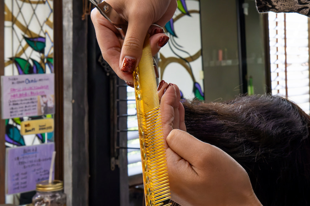 バンコク・トンローの日本人美容室F.でのヘアカット
