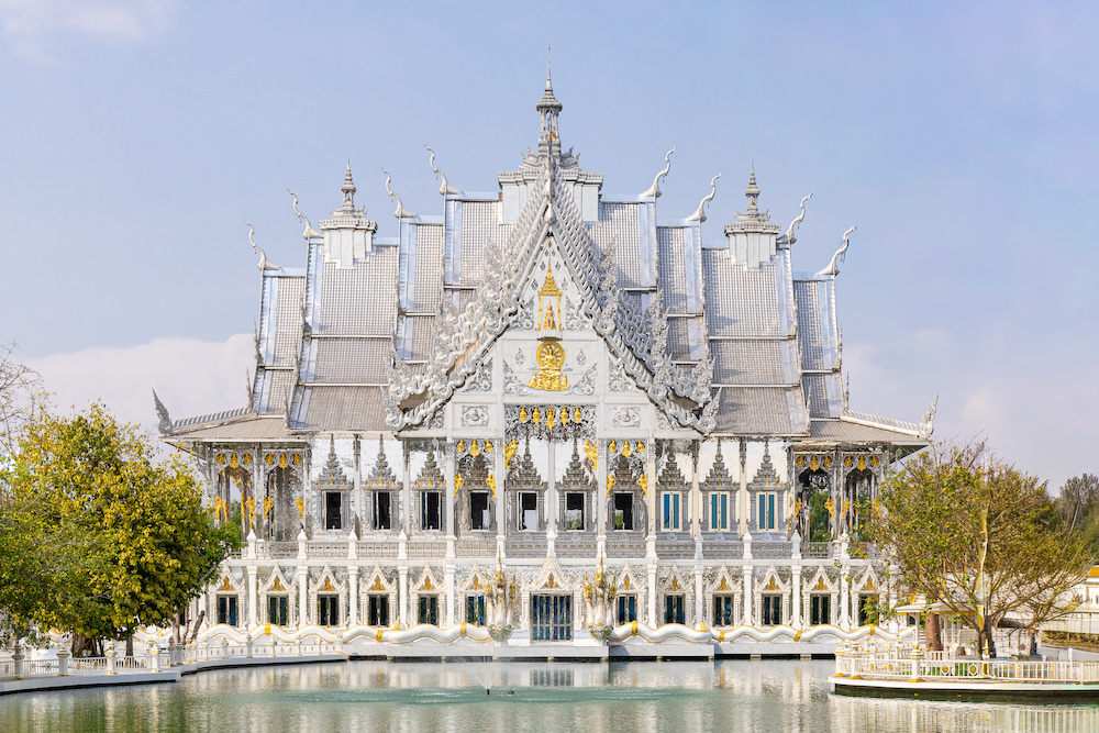 チャチュンサオのワット・プッタプロムヤーン(Wat Phuttha Prommayan)の外観