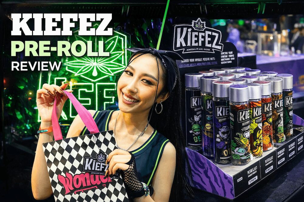 タイの大麻プリロールブランド「kiefez」のアイキャッチ画像