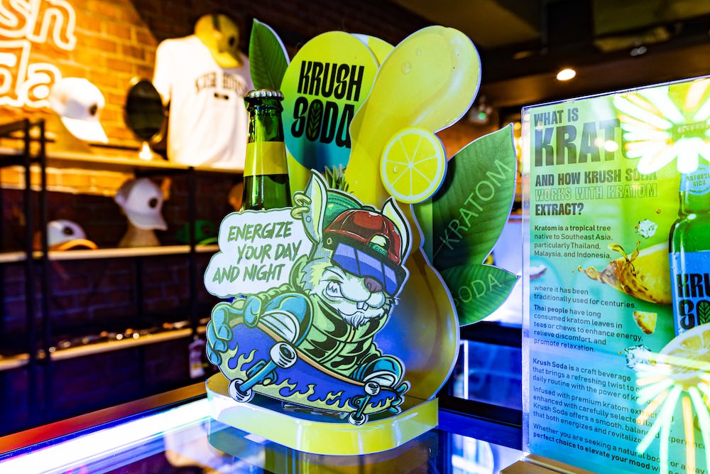 Kush House Bangkok(クッシュ ハウス バンコク)で販売されているクラトムソーダ