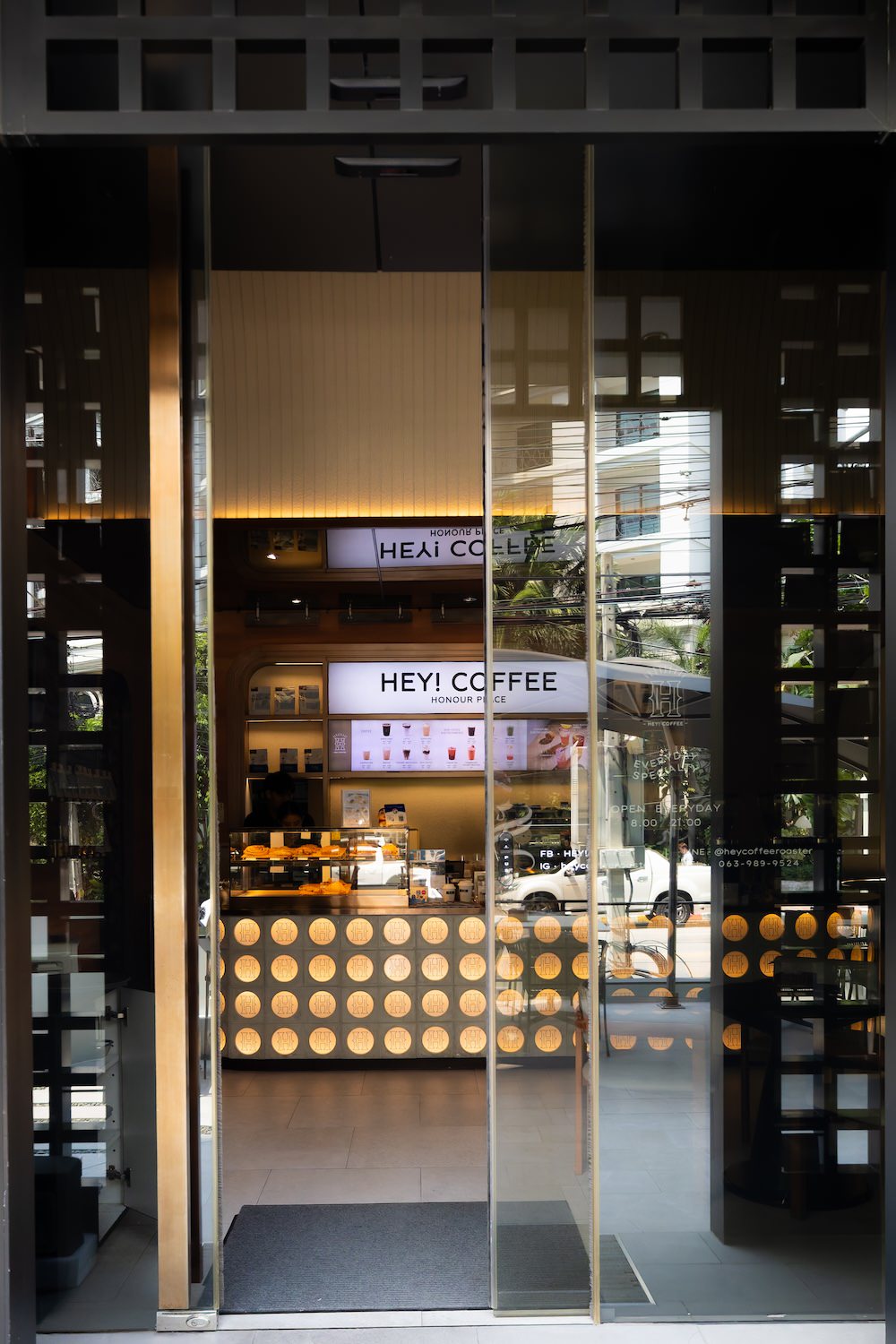 パタヤのノマドカフェ「Hey Coffee North Pattaya」入り口