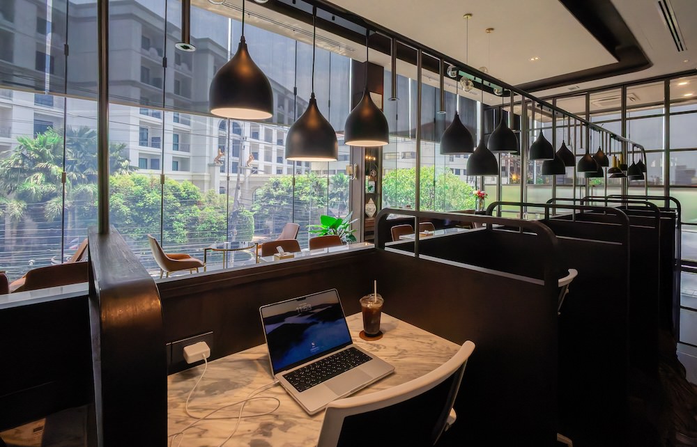 パタヤのノマドカフェ「Hey Coffee North Pattaya」のコワーキングスペース３