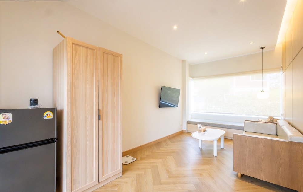 パタヤのプライベートバレルサウナ「TotonouNippon」の休憩室