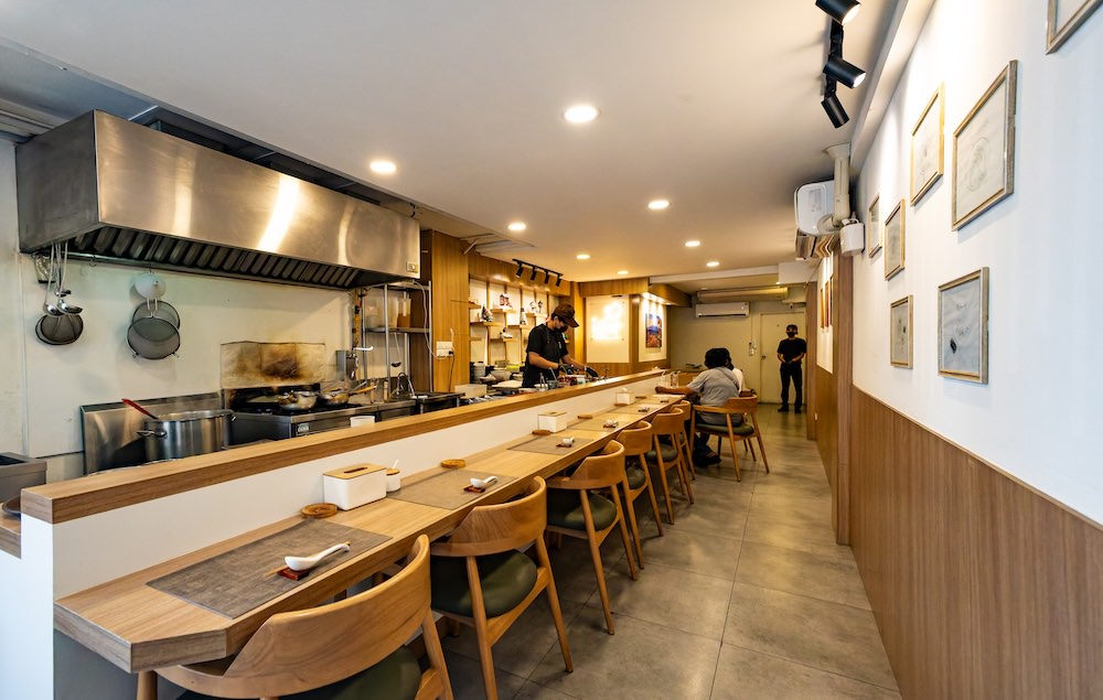 Honobono Ramen（ほのぼのラーメン）の店内