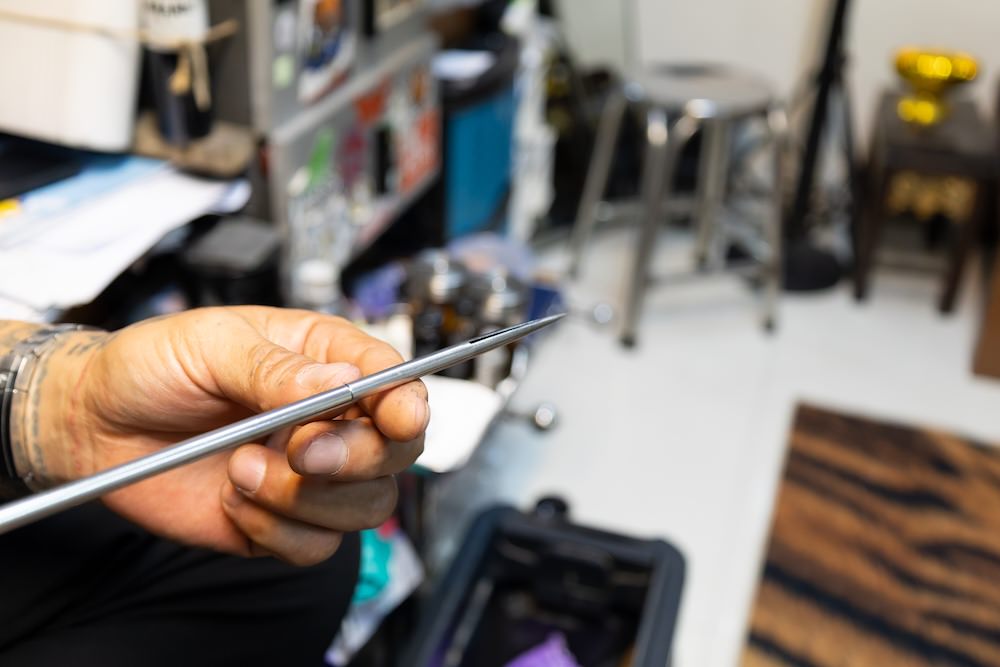 サクヤンに使用するメタルロッド