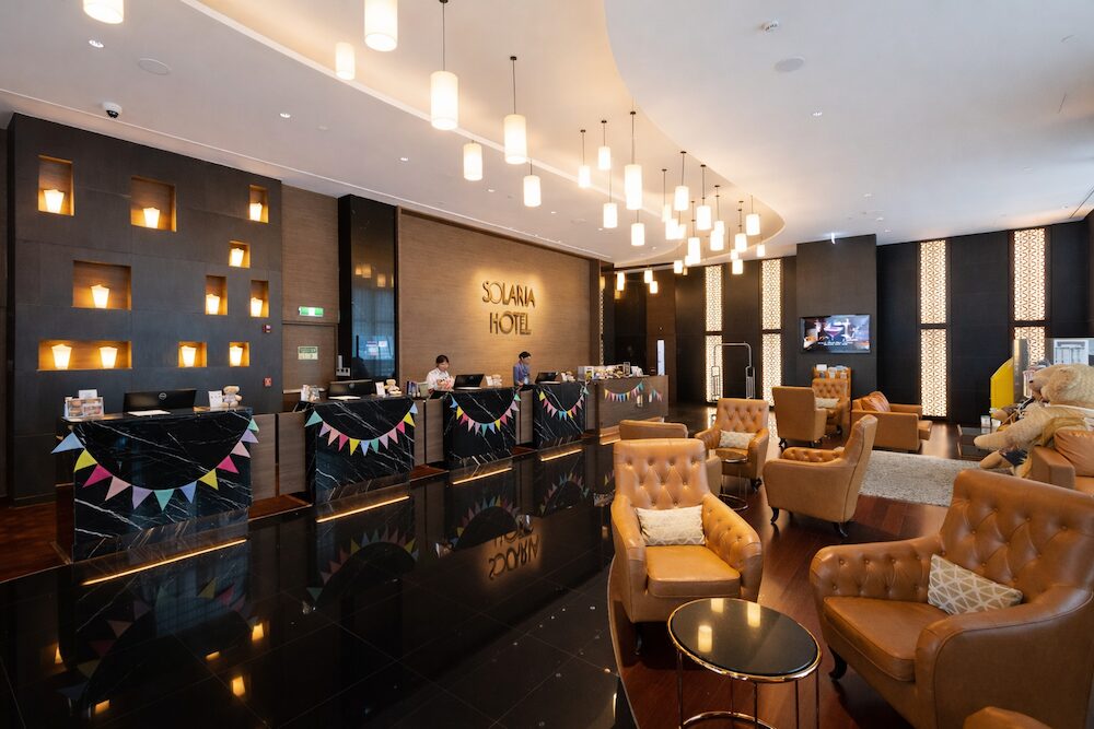ソラリア西鉄ホテルバンコク（Solaria Nishitetsu Hotel Bangkok）のエントランスロビー