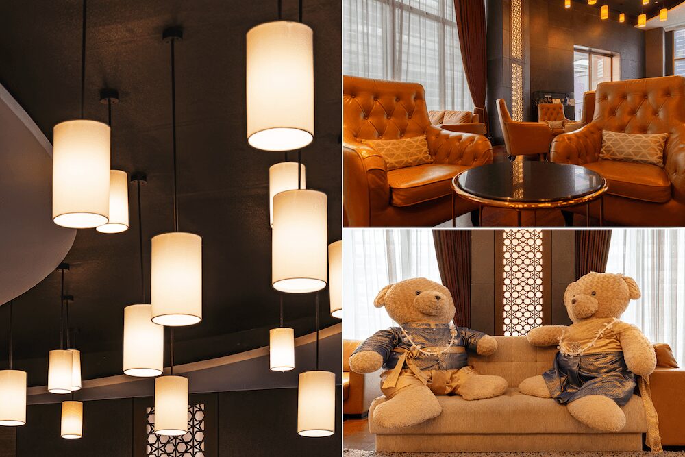 ソラリア西鉄ホテルバンコク（Solaria Nishitetsu Hotel Bangkok）エントランスロビーの装飾