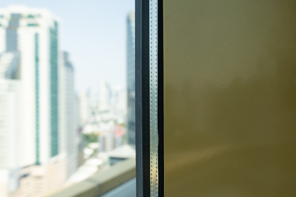 ソラリア西鉄ホテルバンコク（Solaria Nishitetsu Hotel Bangkok）客室の三重窓