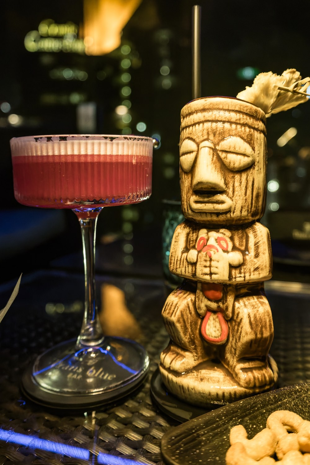 「Trans Blue」のシグネチャーカクテル