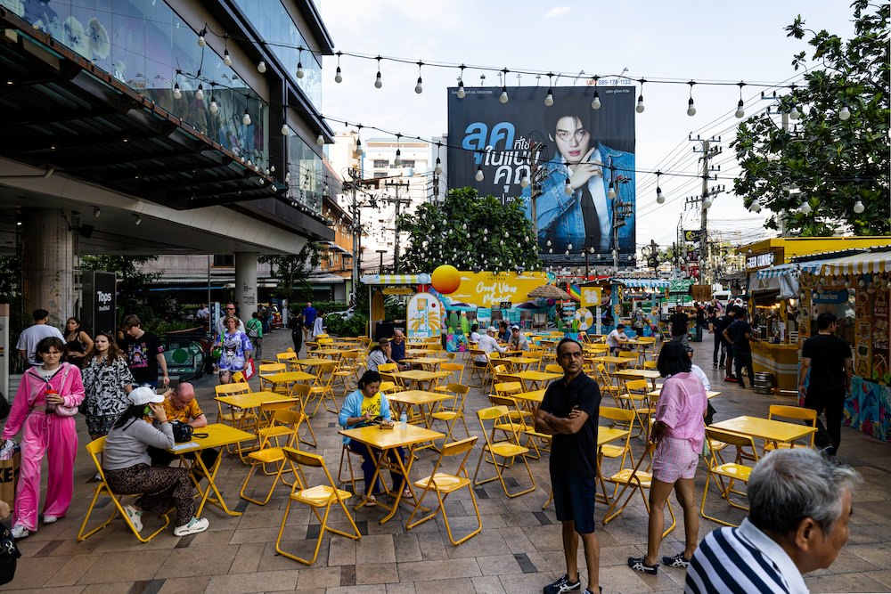 セントラルパタヤ目の前の屋台1