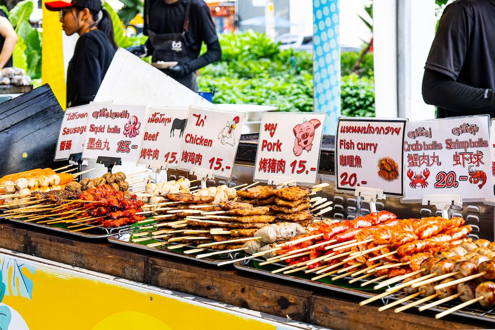 セントラルパタヤ目の前の屋台2