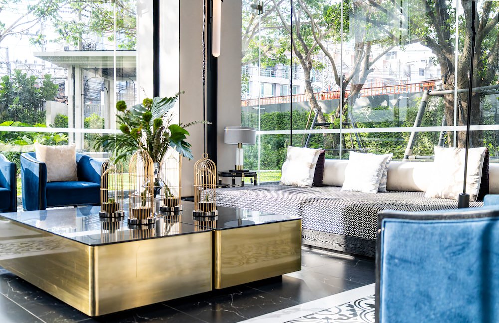 サマセットパタヤのエントランスロビー2