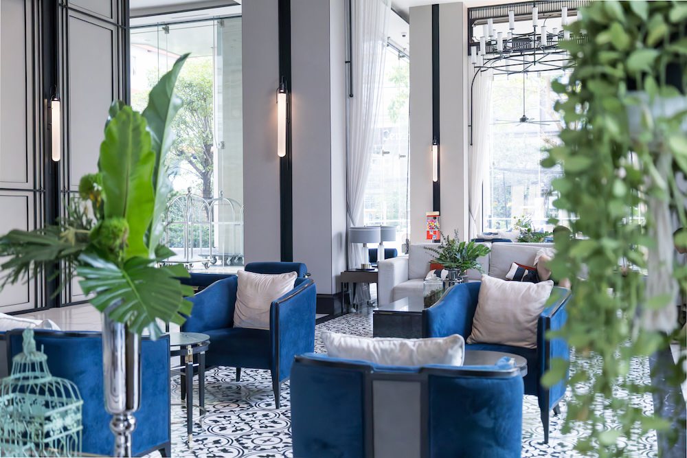 サマセットパタヤのエントランスロビー3