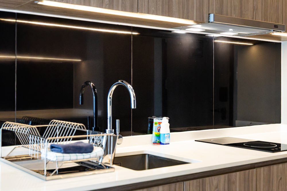 客室のキッチン