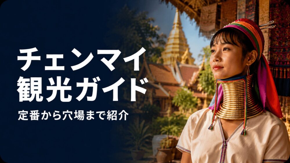 チェンマイ観光ガイド。寺院や市場や自然を巡るおすすめスポットを紹介