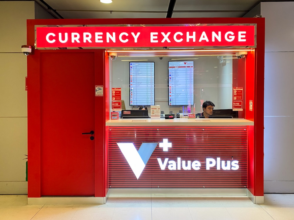 スワンナプーム国際空港地下1階のバリュープラス(Value Plus)